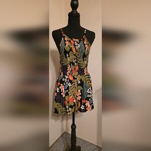 Angie Floral tropical Romper